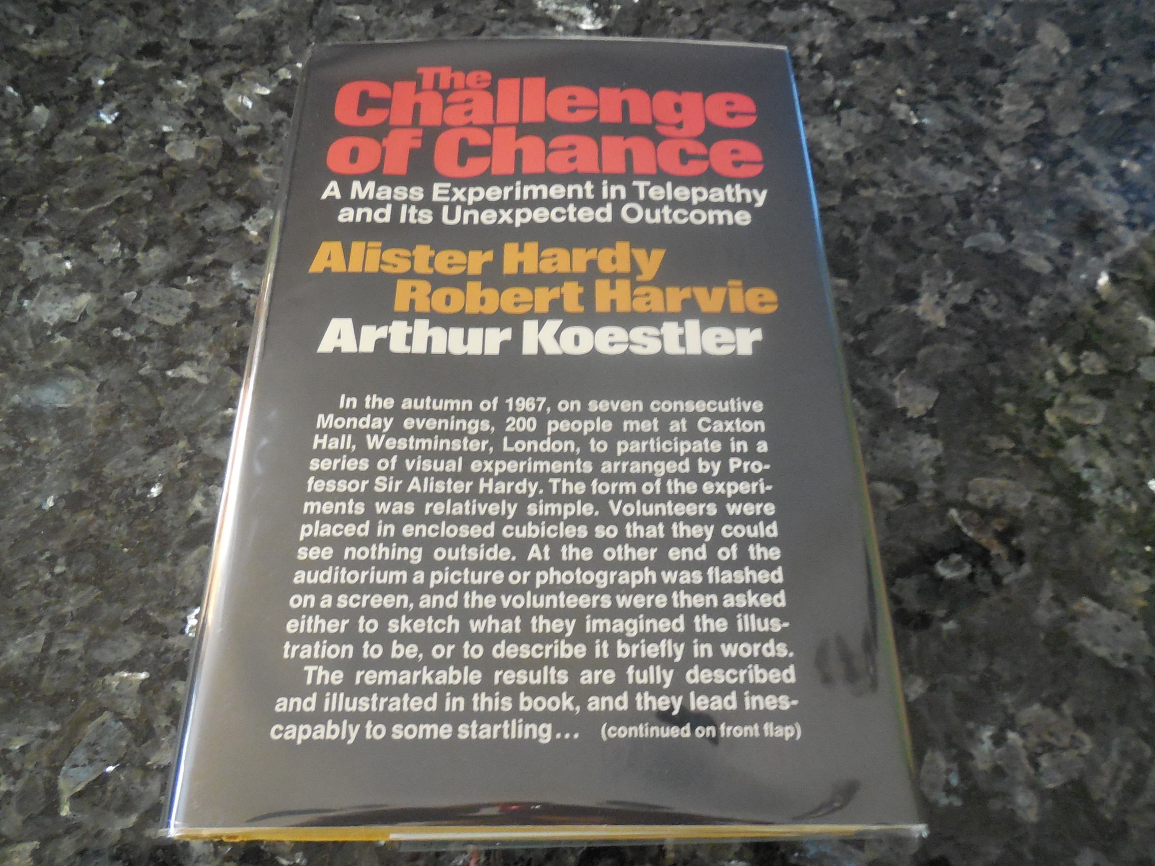 Image for The Challenge of Chance: A Mass Experiment in Telepathy and Its Unexpected Outcome