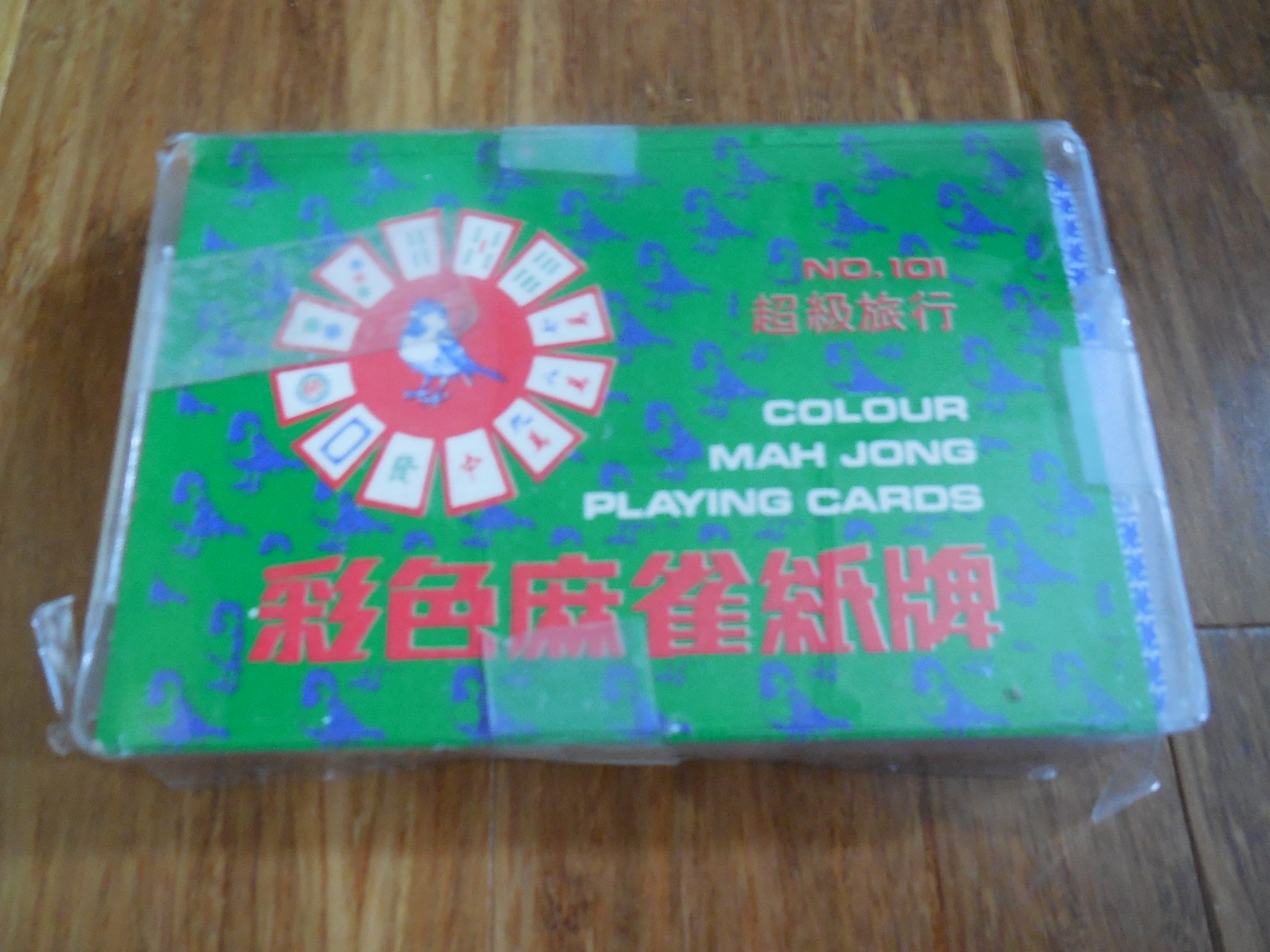 Image for Colour Mah Jong Playing Cards (No. 101)