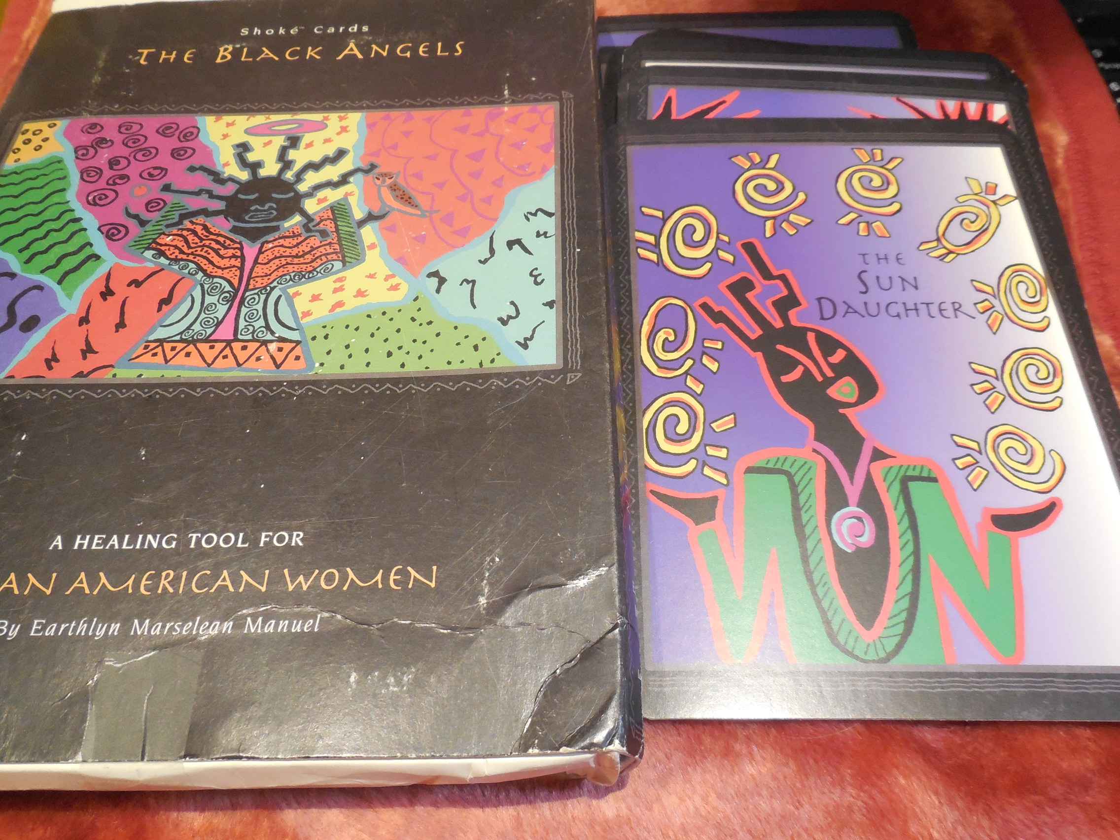Image for The Black Angels: A Healing Tool for African American Women with Book (Shoke Cards)