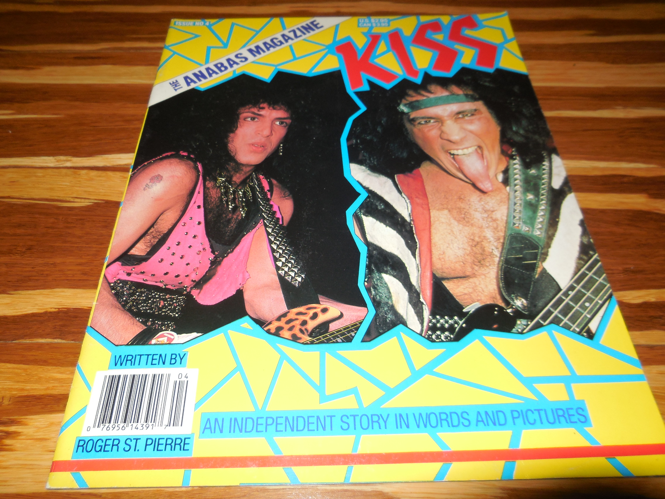 Image for The Anabas Magazine, Issue No. 4: KISS, an Independent Story in Words and Pictures
