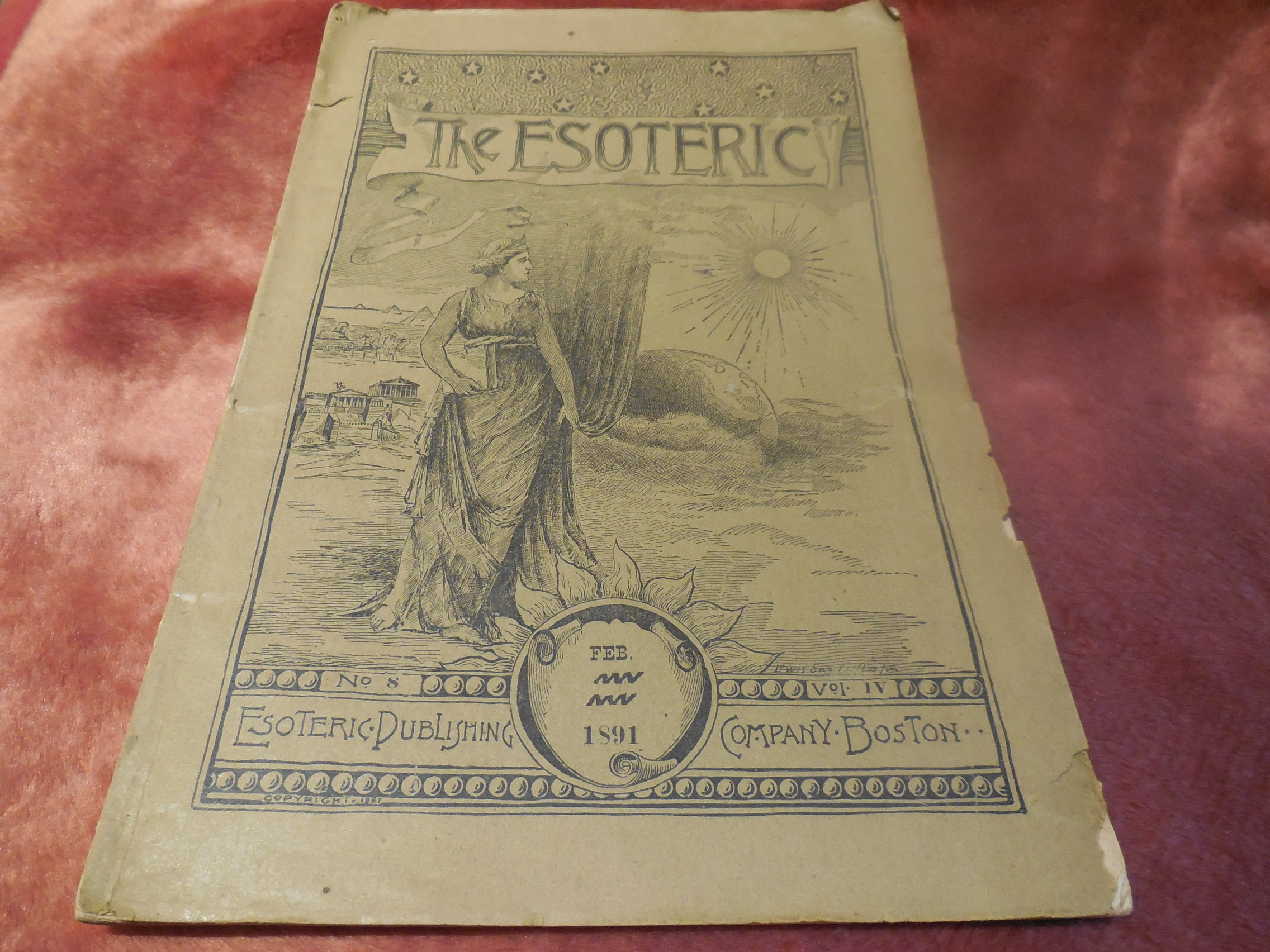 Image for The Esoteric - A Magazine of Advanced and Practical Esoteric Thought, Vol. IV, No. 8, February 1891
