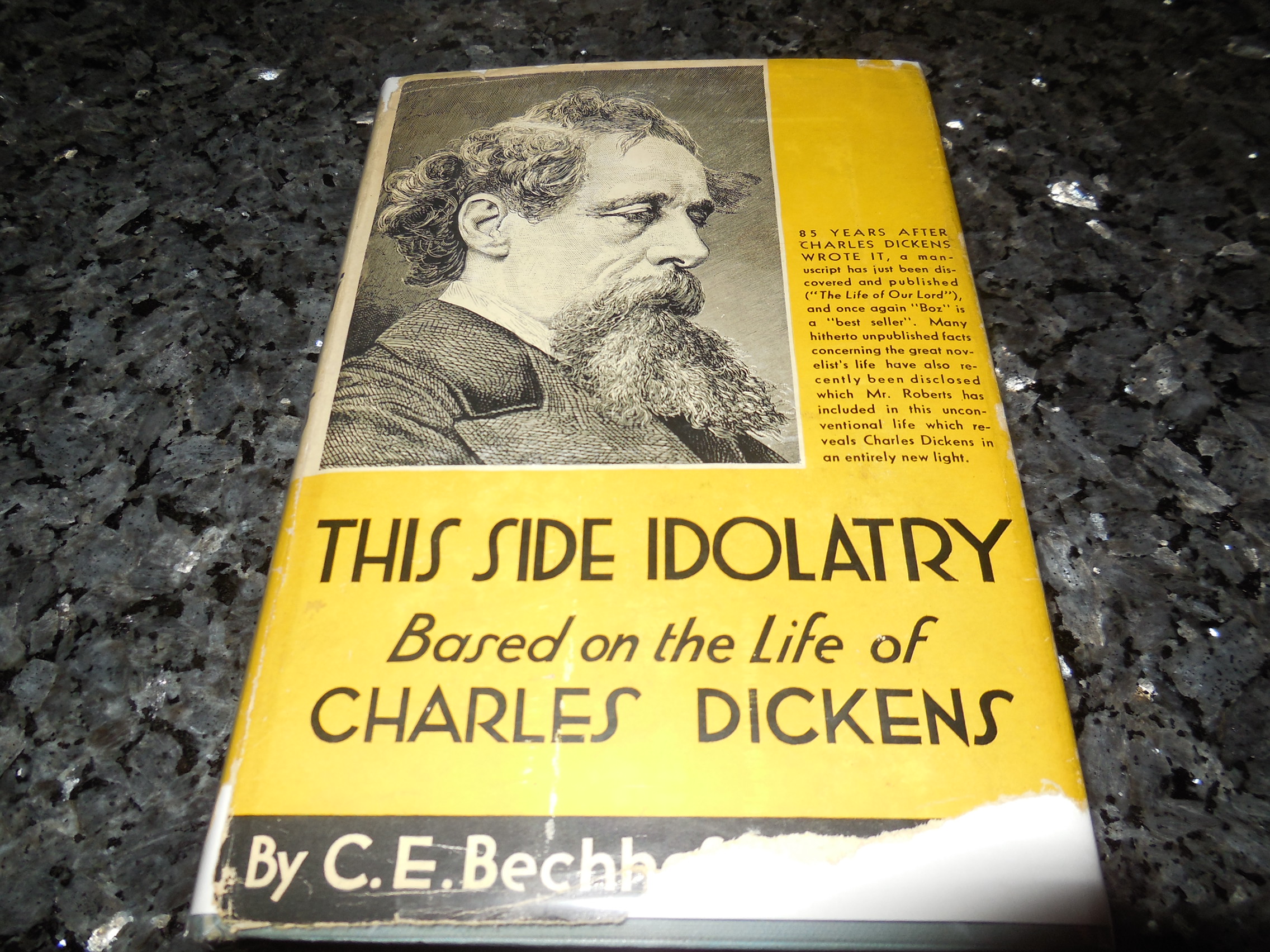 Image for This Side Idolatry - A Novel Based on the Life of Charles Dickens