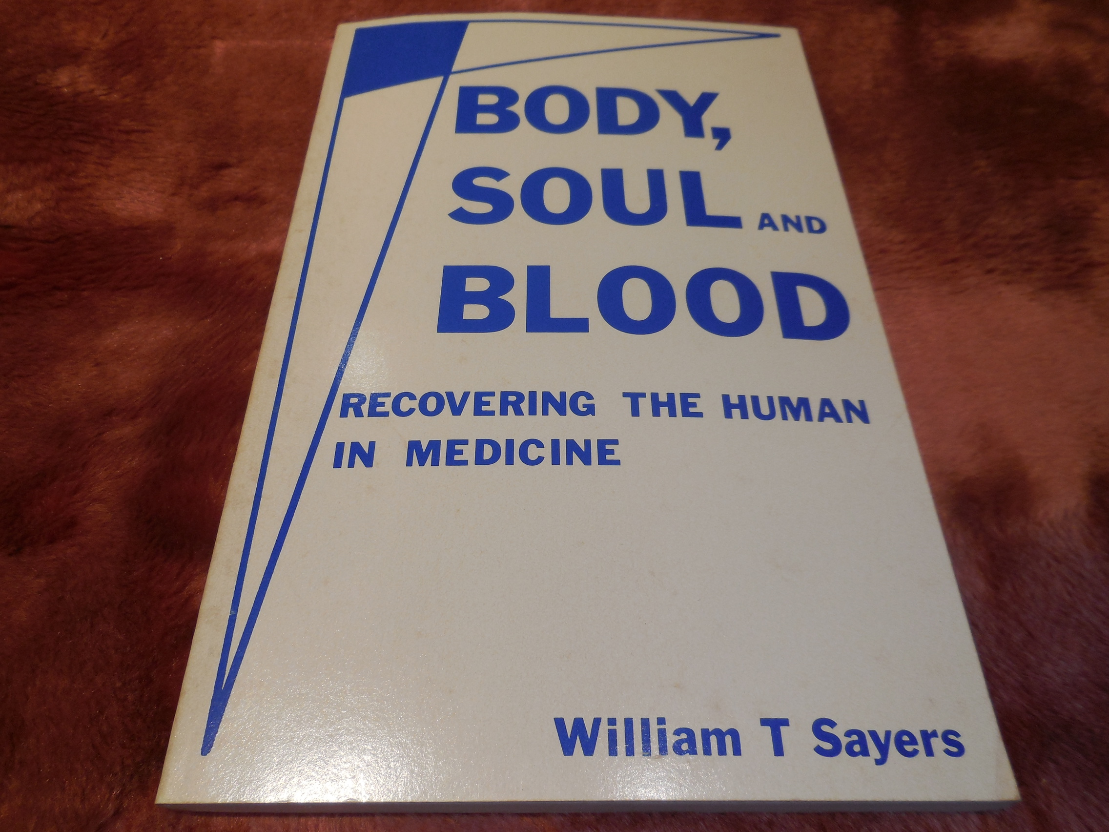 Image for Body Soul and Blood: Recovering the Human in Medicine