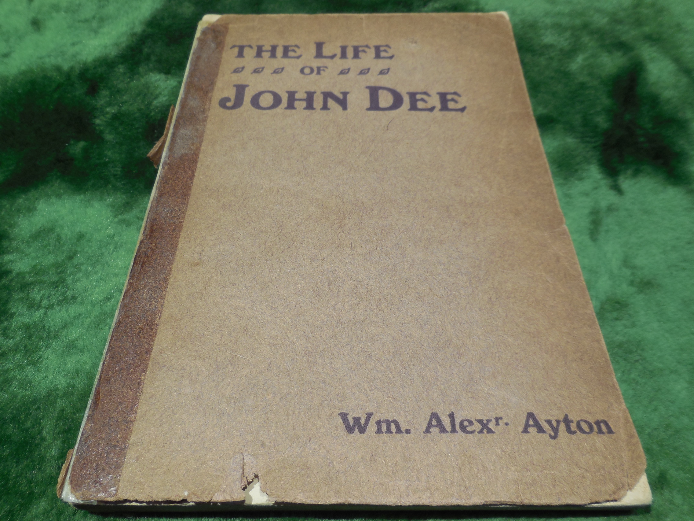 Image for The Life of John Dee, translated from the Latin of Dr. Thomas Smith