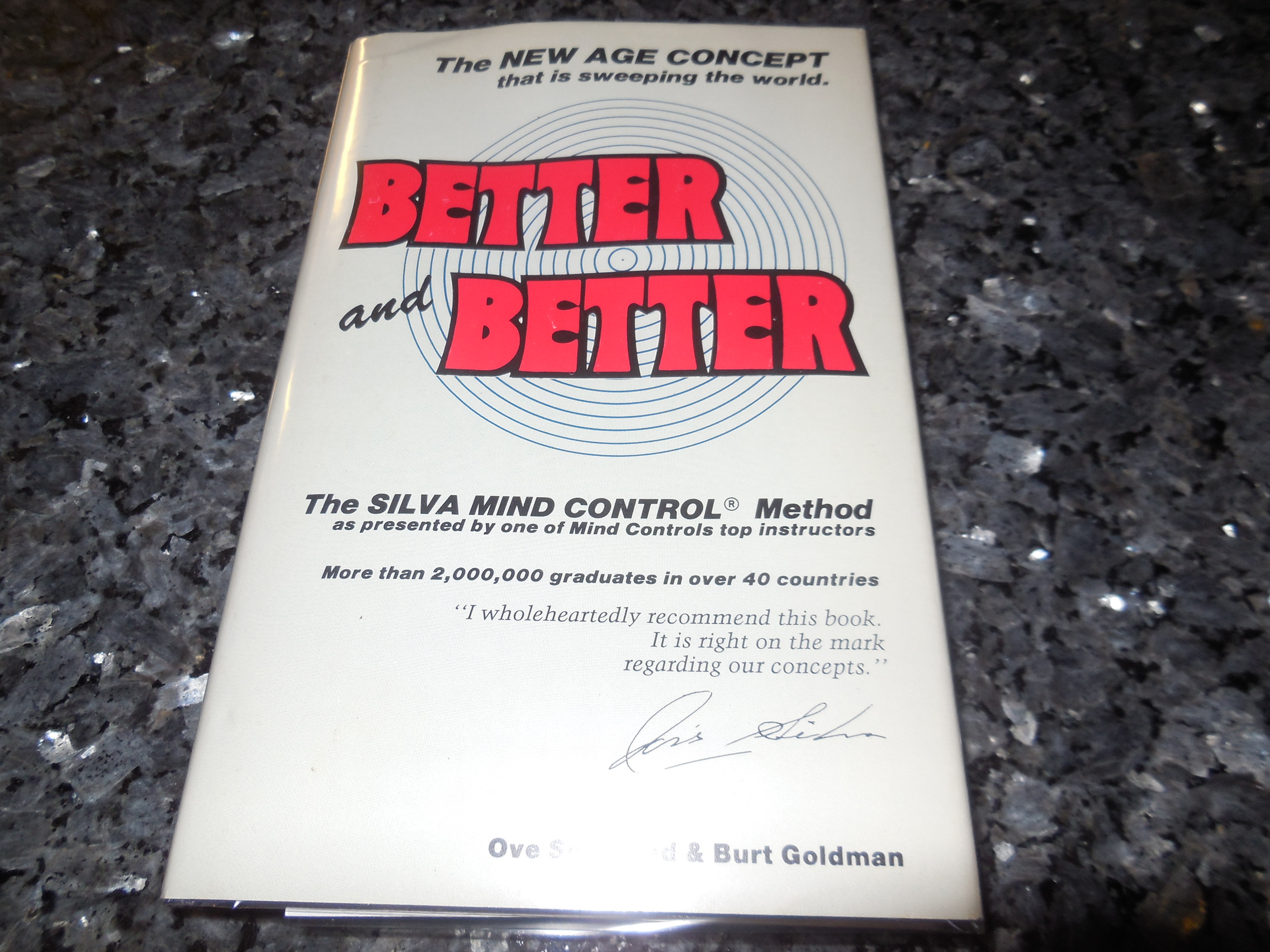 Image for Better and Better - The Silva Mind Control Method