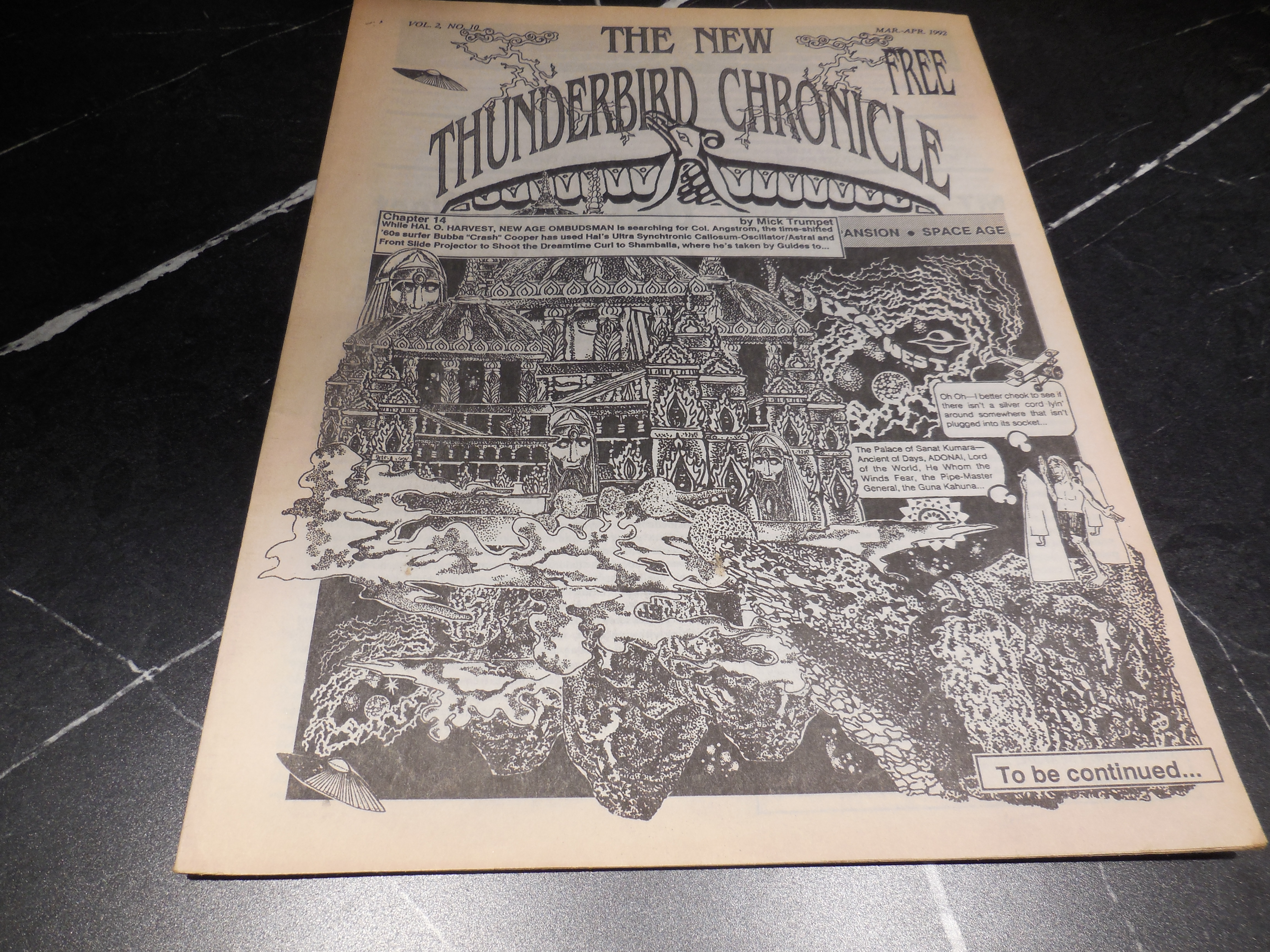 The New Thunderbird Chronicle, Volume 2, No. 10 (March-April 1992)