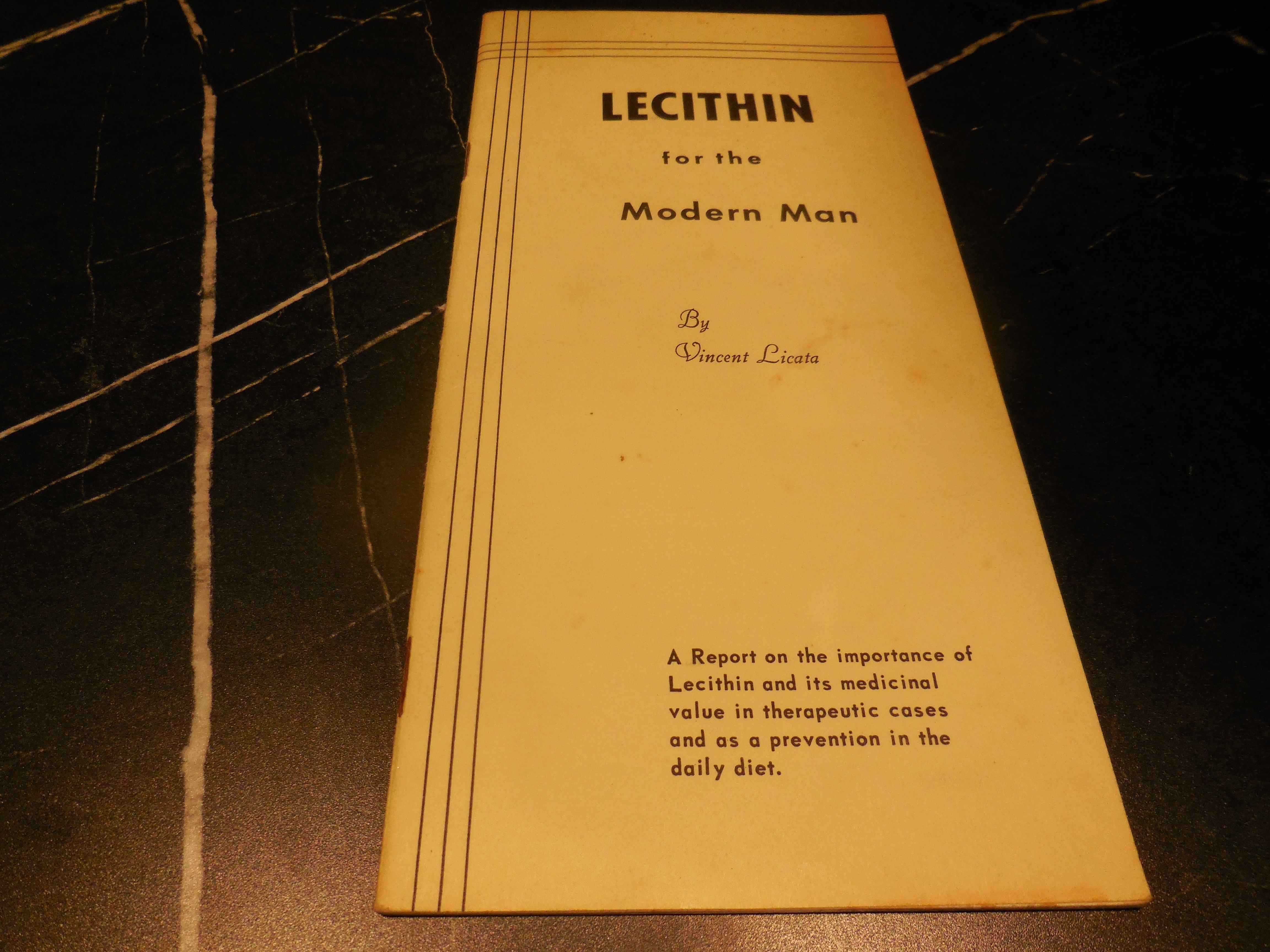 Lecithin for the Modern Man