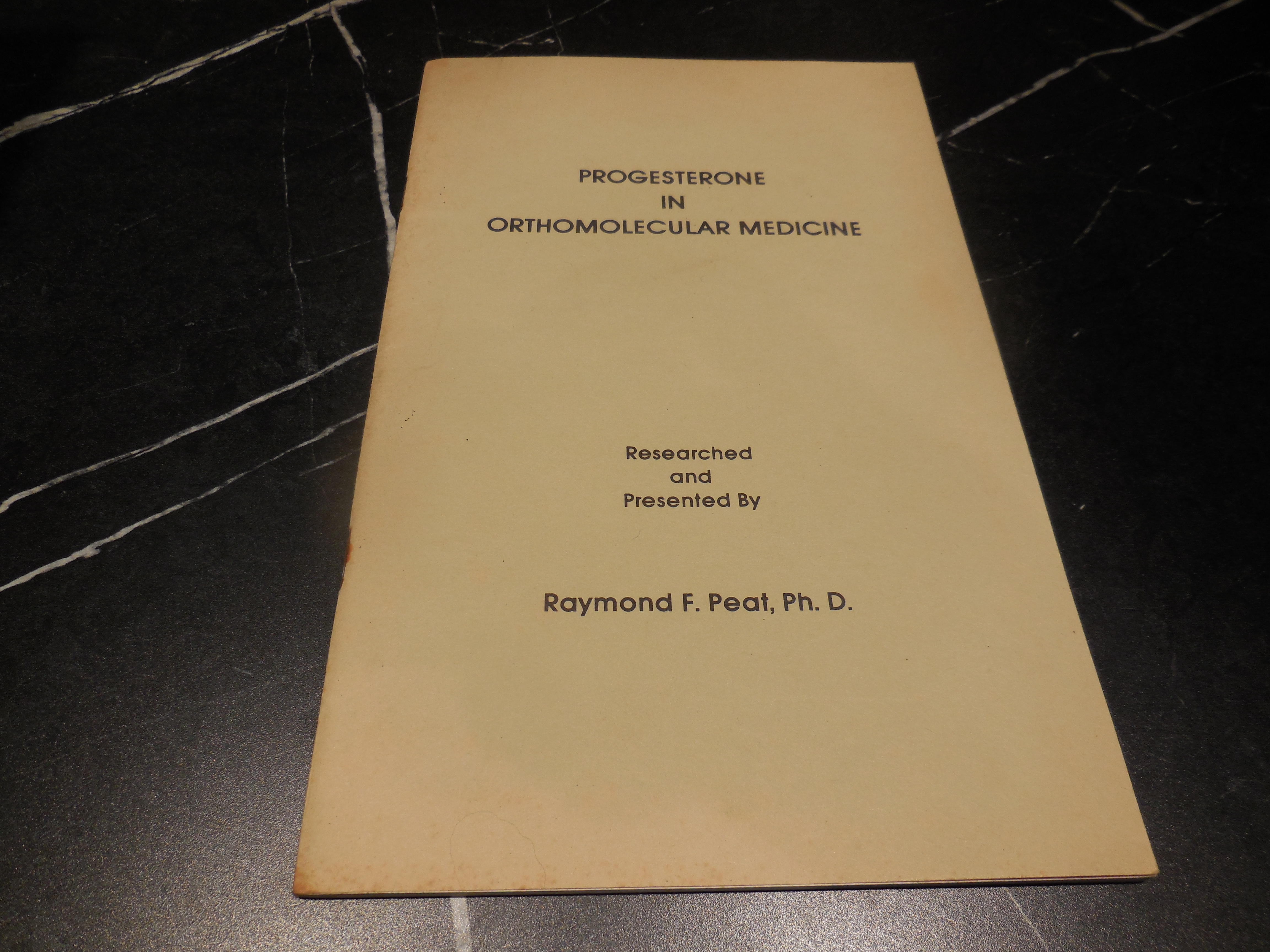 Progesterone in Orthomolecular Medicine