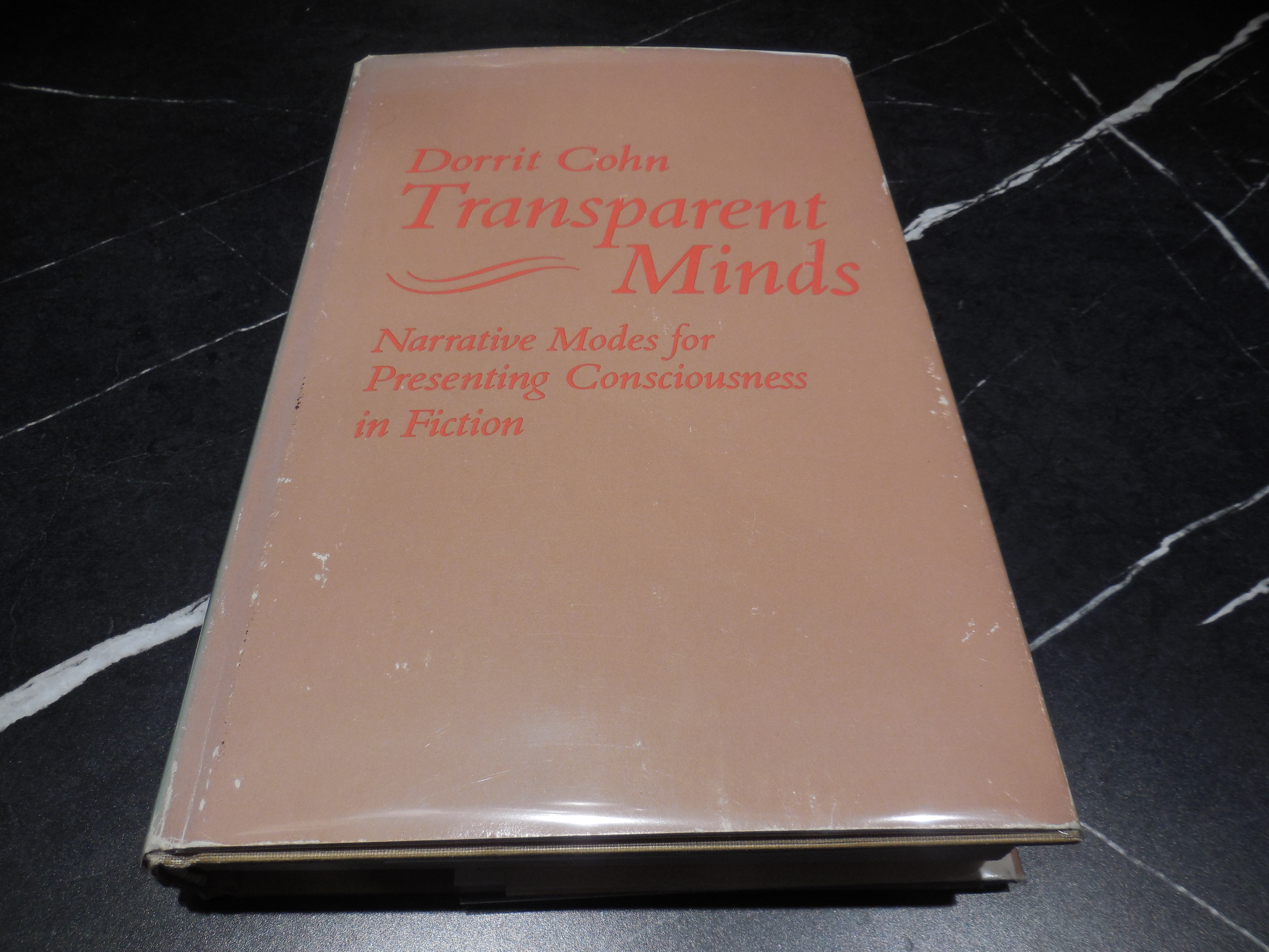 Transparent Minds: Narrative Modes for Presenting Consciousness in Fiction