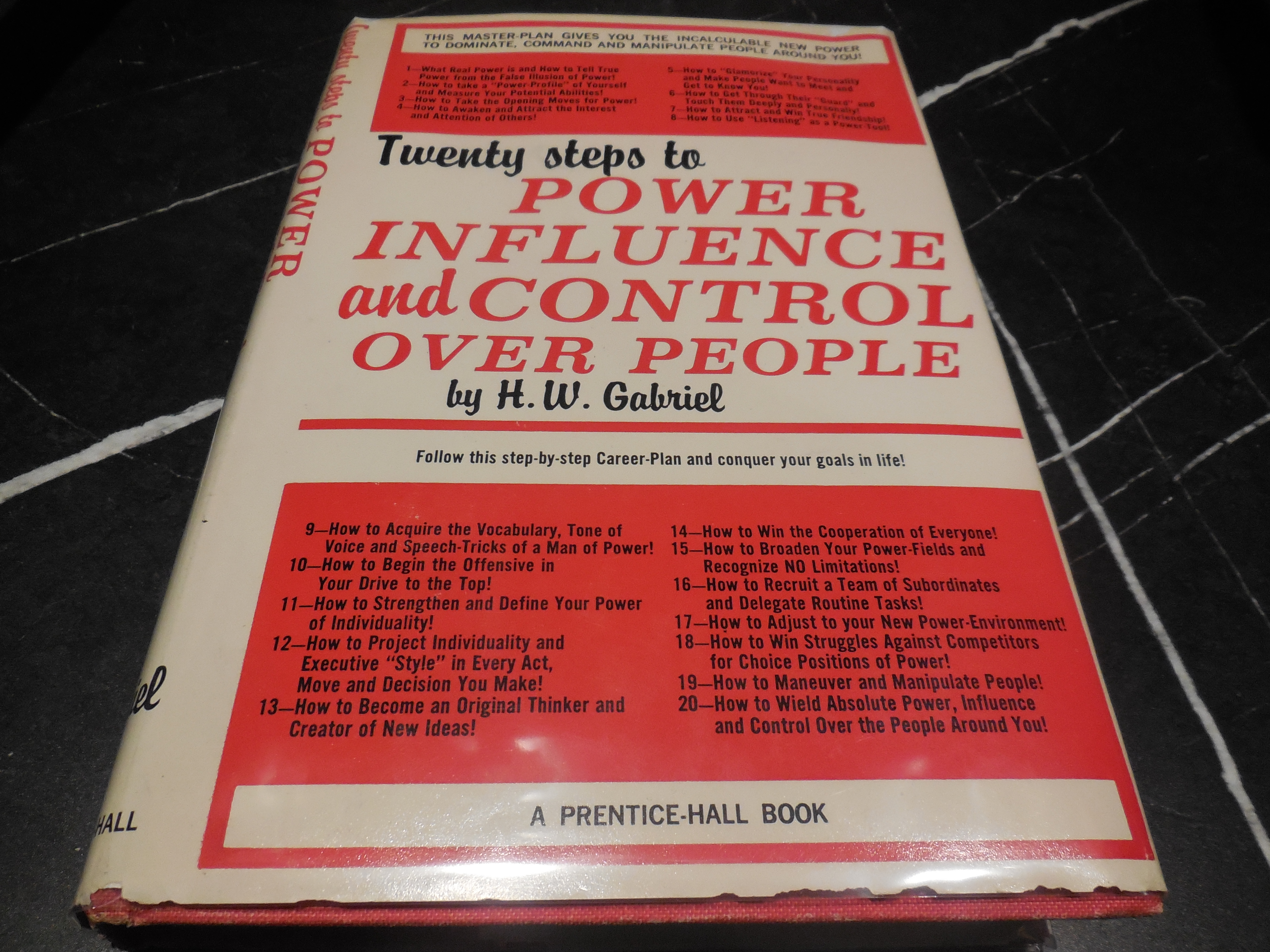 Twenty Steps to Power, Influence and Control Over People