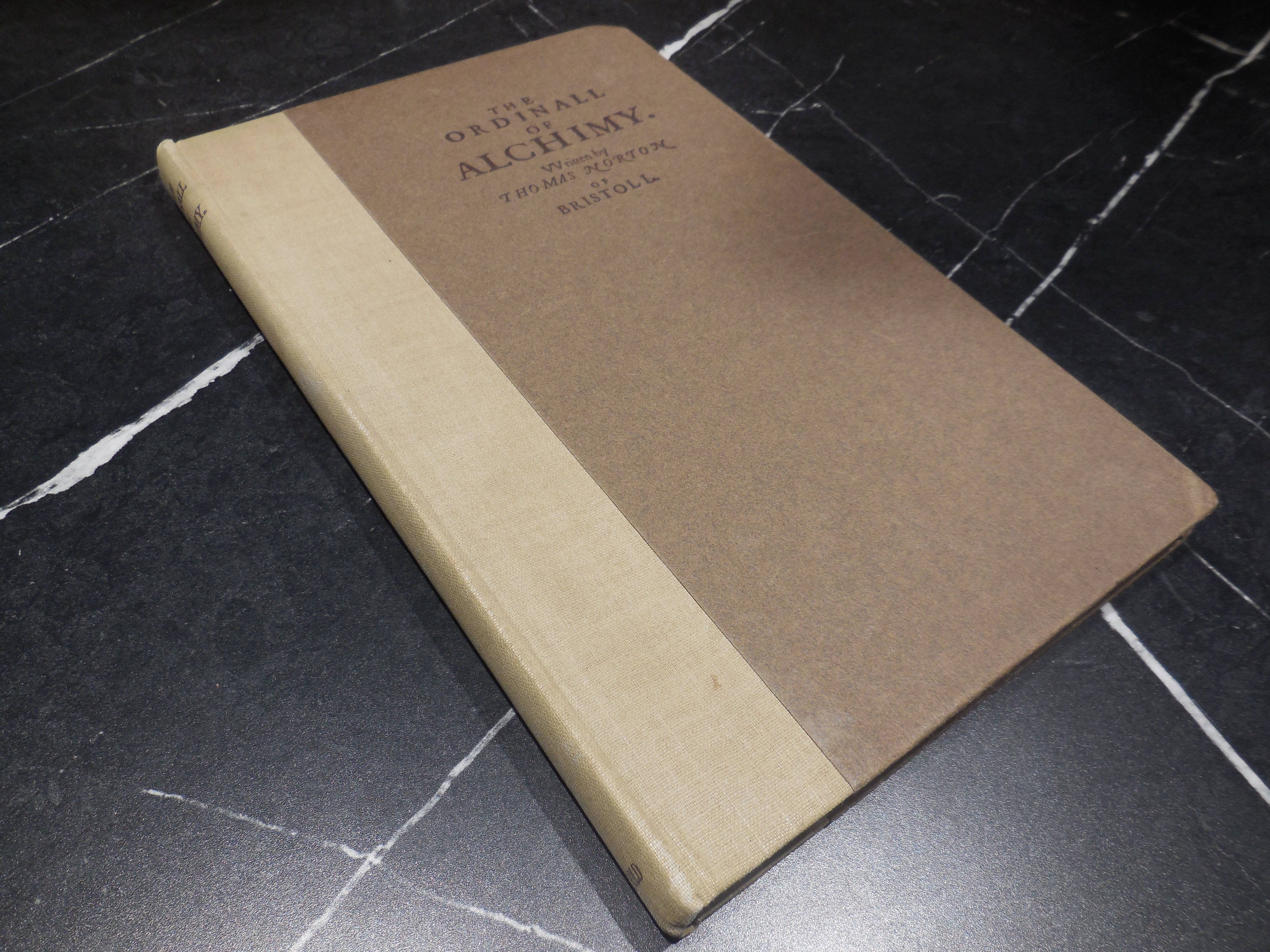 The Ordinall of Alchimy