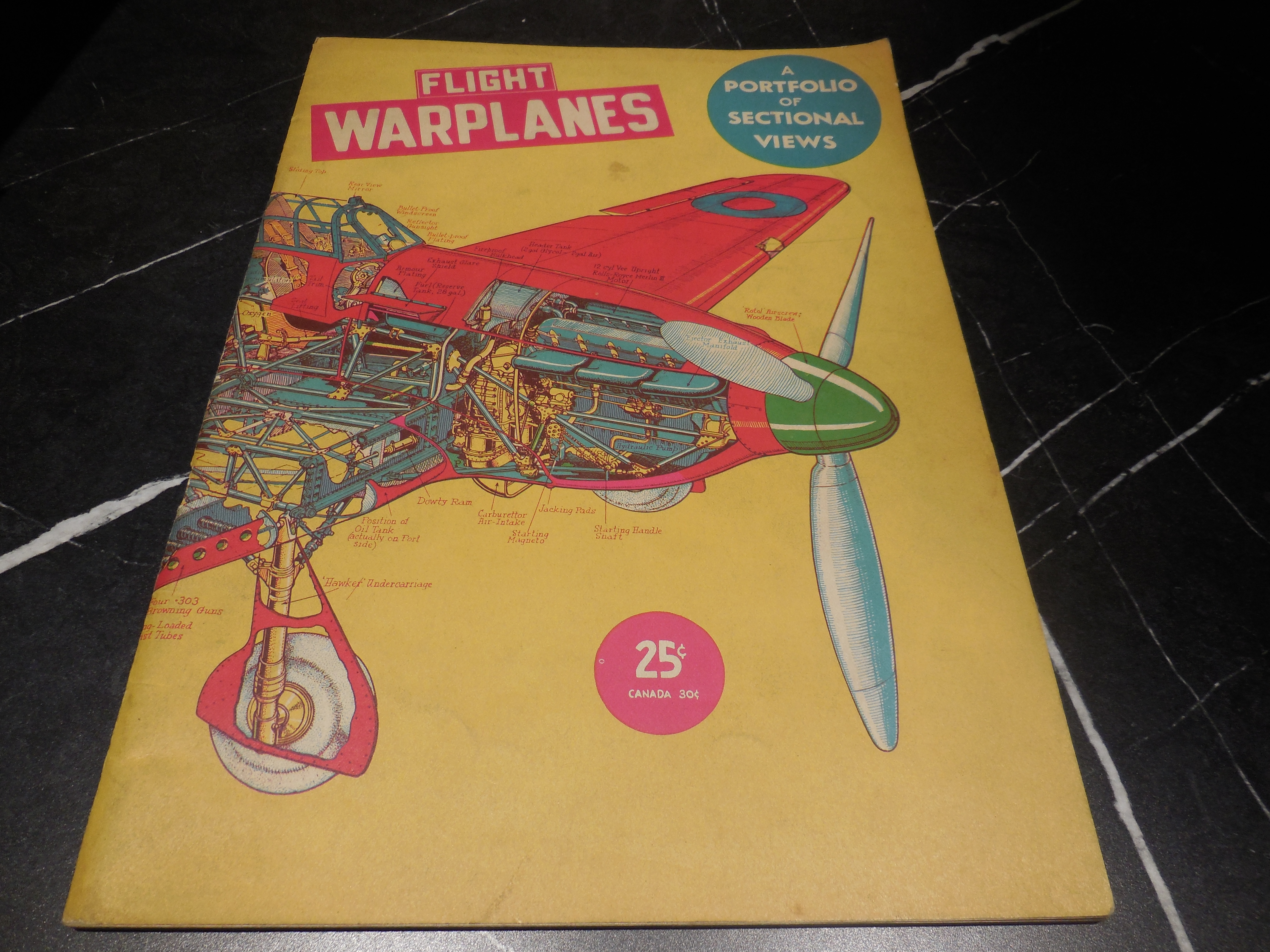Flight Warplanes - A Portfolio of Sectional Views, Vol. 1, No. 1