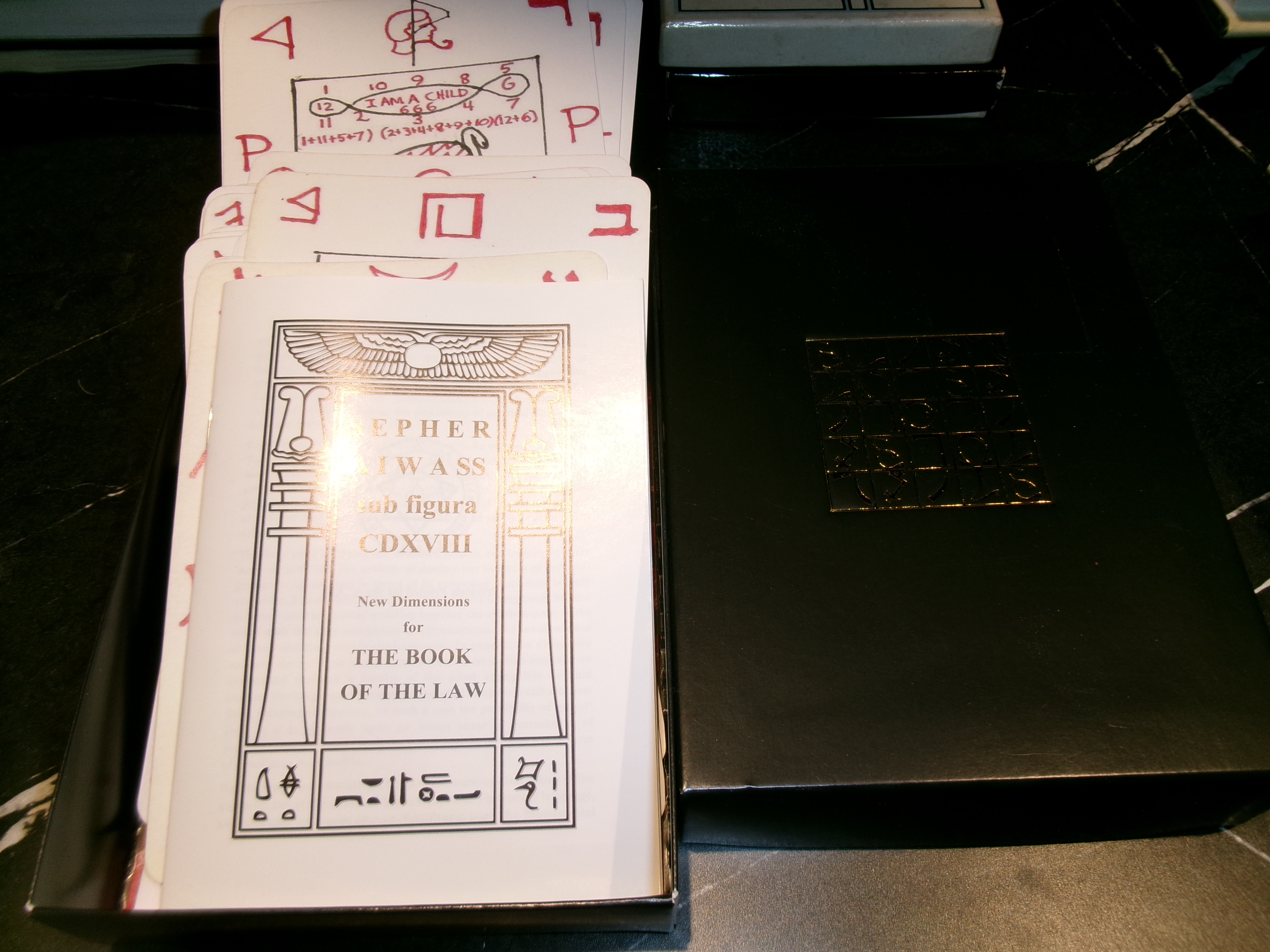 Sepher Aiwass sub figura CDXVIII, New Dimensions for the Book of the Law (Deck)